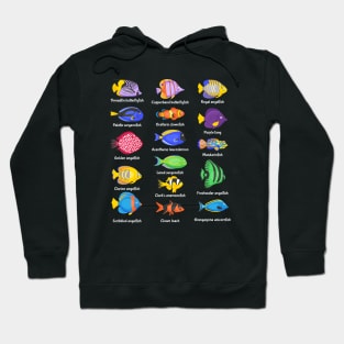 Fishkeeping Fish Species Types Of Aquarium Fish Hoodie